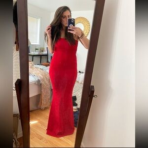 NWT Red gown